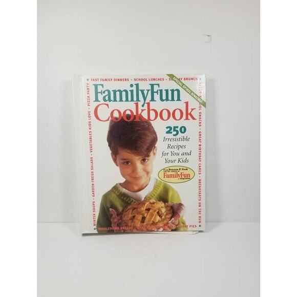 Vintage Disney Cookbook, Family Fun, Spiral Binding 1996 - Picture 1 of 8